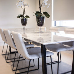 Alexa New York Marble Table - Dining Tables