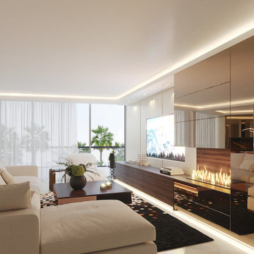 Miami Custom Design Modern TV Units