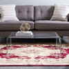 Traditional Royale 10'x13' Rectangle Wine Area Rug