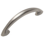 Cosmas - Cosmas 323-64SN Satin Nickel Arch Cabinet Pull - 2-1/2" (64mm) Hole Centers