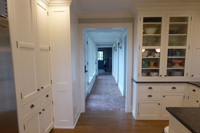 Elegant kitchen photo in Calgary