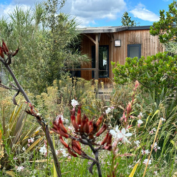 Camping avec bassin pour une biodiversité retrouvée
