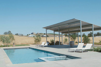 Example of a pool design in San Francisco