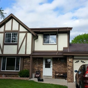 Asphalt Roof -Cool Grey & LP Smartside LAP & Shake Siding