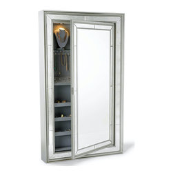 Loren Jewelry Storage Mirror - Floor Mirrors