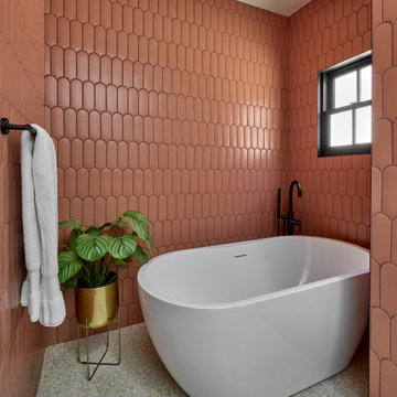 Mediterranean Wet Room Bath (Chicago, IL)