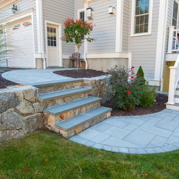 Retaining wall - New England Blend in Mosaic