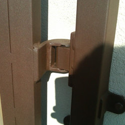 Gate Hardware for Residential Privacy Gates - Home Fencing And Gates