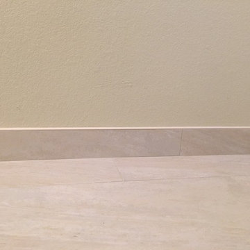 MASTER BATHROOM - Complete Remodel 12 x 24 Tile, Vanity, Alaska White Granite