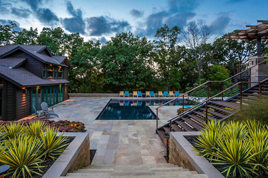 Inspiration for a pool remodel in Kansas City