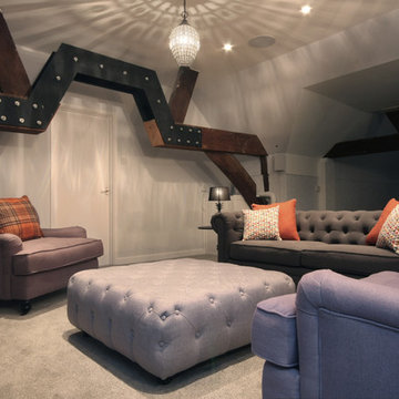 Detail and Axis Series Architectural Speakers in the Multiroom Media Showroom