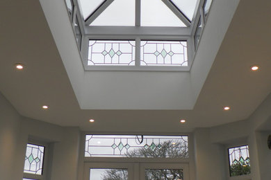 Photo of a traditional home design in West Midlands.