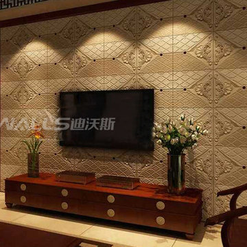 Gorgeous and luxurious 3D leather wall panel