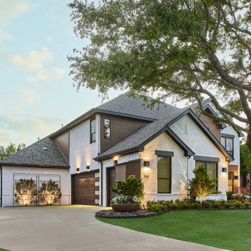 Transforming Traditional Home Exterior