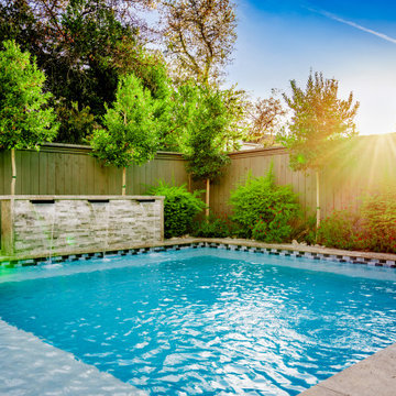 All-Season Court & Cove | North Texas Landscape Design