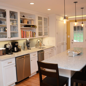 Rockville, MD White Kitchen Remodel