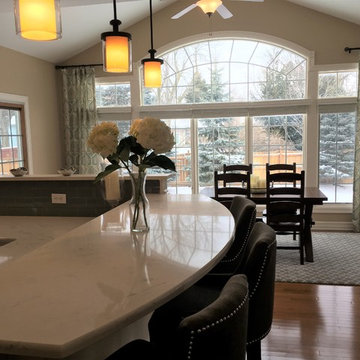 Builder grade kitchen update