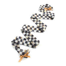 Courtly Check Cord Cover | MacKenzie-Childs - Lighting Hardware