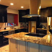 Black kitchens