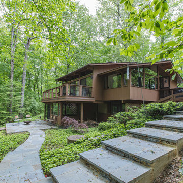 Fairfax, VA Mid-Century Modern Remodel