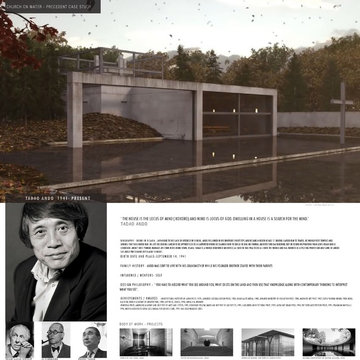 Spring 2017 - AZENDO - influenced by Tadao Ando's case study