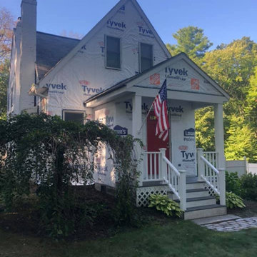 Exterior remodel in Berlin, Ma