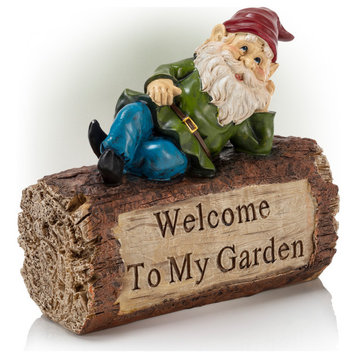 "Welcome to my Garden" Gnome Statuary