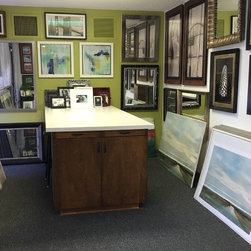 Karen's Detail Custom Frames Showroom and Design Studio, Orange County, CA. - Artwork