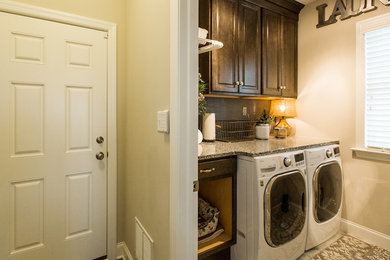 Inspiration for a laundry room remodel in Other