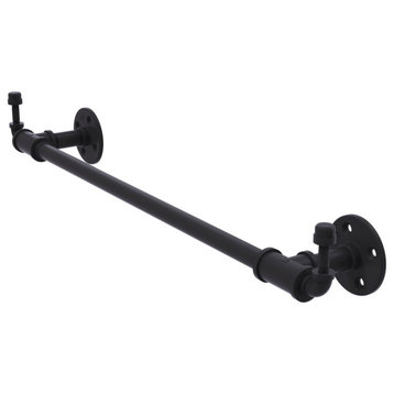 Allied Brass Pipeline Collection 36"Towel Bar With Integrated Hooks