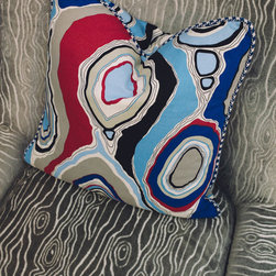 Tobi Fairley Pillow - Decorative Pillows
