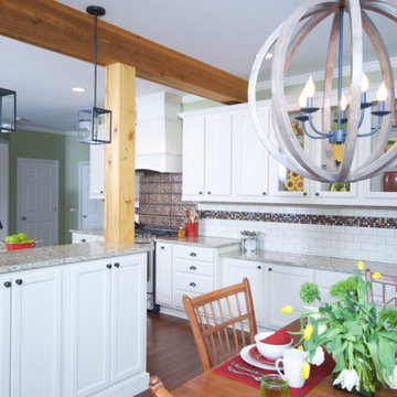 Rustic transitional kitchen