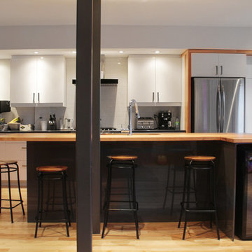 My Houzz: Duplex Becomes a Bright and Spacious Single-Family Home