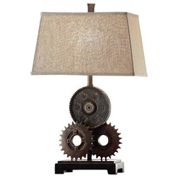Industrial Table Lamps by Decor Savings
