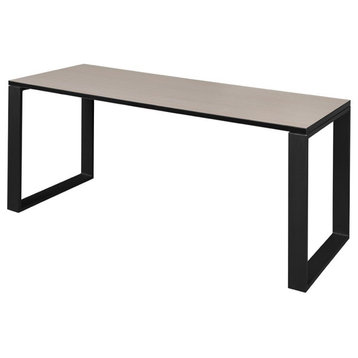 Structure 66" x 24" Training Table- Maple/Black
