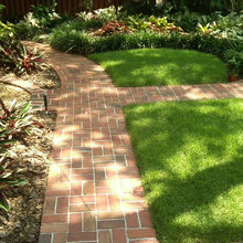 Front brick walkway/patio patterns