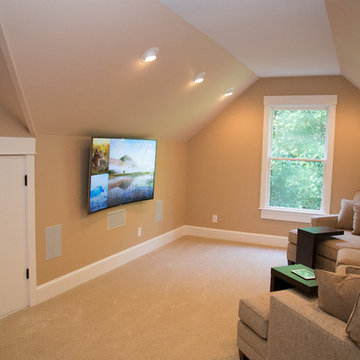 Attic Conversion - Media Room