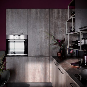 Meteor - Flat panel HPL door