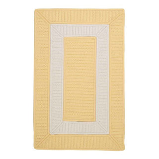 Rope Walk Rug, Yellow, 2'x3', 2'x3' - Contemporary - Outdoor Rugs - by ...