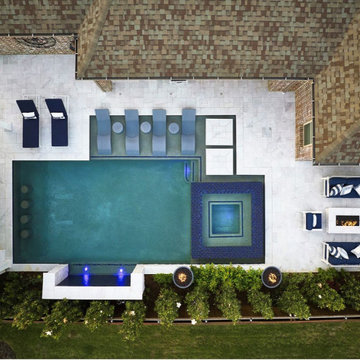 Quintessential Texas Blue & White