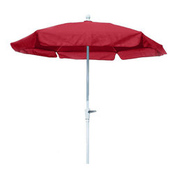 FiberBuilt Umbrellas LLC - FiberBuilt 7.5-Feet Garden Umbrella With Hexagonal Shape - Outdoor Umbrellas