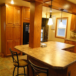 After - Middleburg Hts. Kitchen Remodel - Kitchen Islands And Kitchen Carts