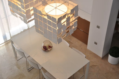 Photo of a contemporary dining room in Other.