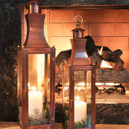 Pool House Lanterns - Outdoor Floor Lamps