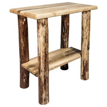 Glacier Country Collection Chairside Table