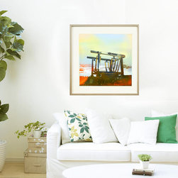 Boat Cradle (in room) - Fine Art Prints