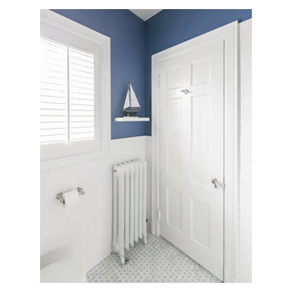 Blue & Marble Kids Bathroom - Traditional - Bathroom - Baltimore - by ...