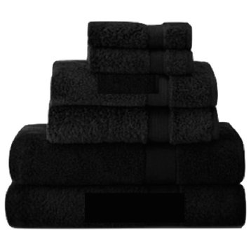 Signature Zero Twist Towels By Espalma, Black, Tub Mat