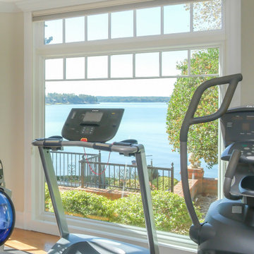 Dramatic New Windows in Terrific Exercise Space - Renewal by Andersen Georgia