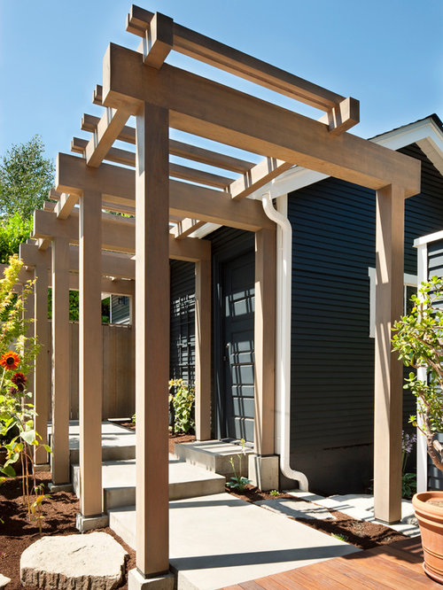 Trellis Covered Walkway Houzz